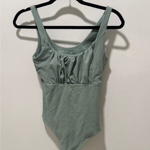 Abercrombie & Fitch Sage Ruched Bodysuit